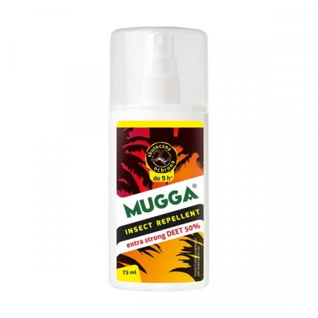 Mugga Spray 50% DEET na komary 75 ml